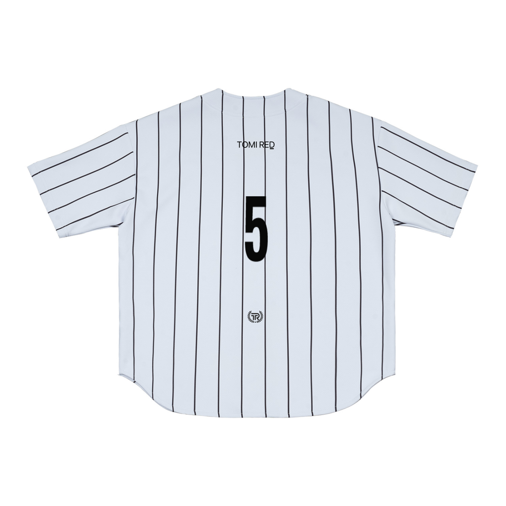 Tomi Pinstripe Baseball Jersey Limited Edition