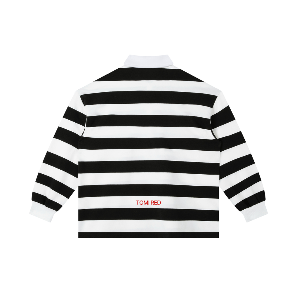 Color Block Stripe  Tomi Polo