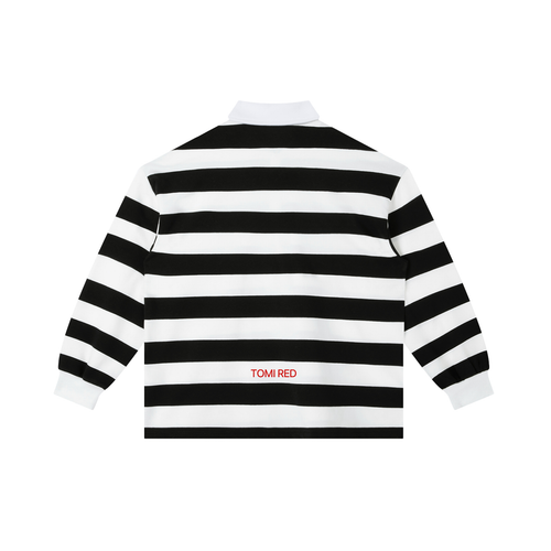 Color Block Stripe  Tomi Polo