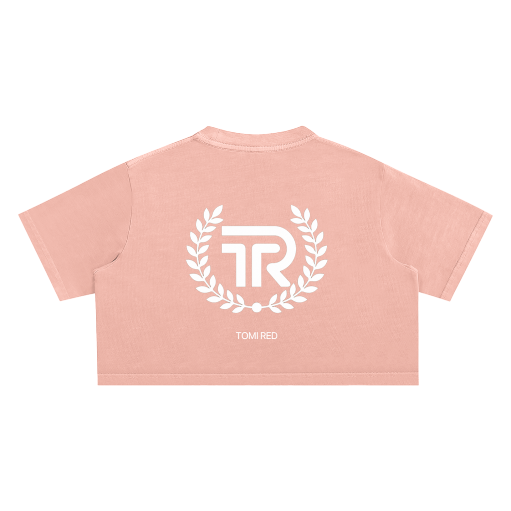 Women's Snow Washed Crop Top