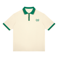 Unisex Color Block Polo Shirt
