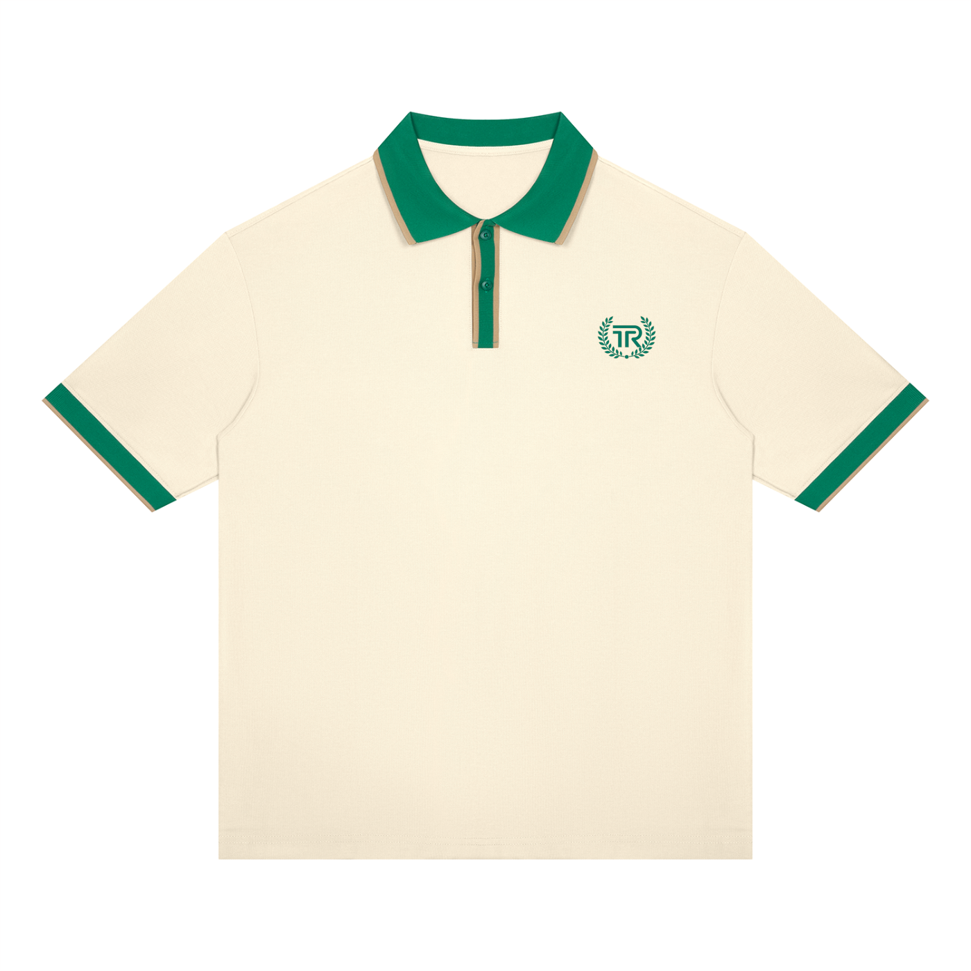 Unisex Color Block Polo Shirt