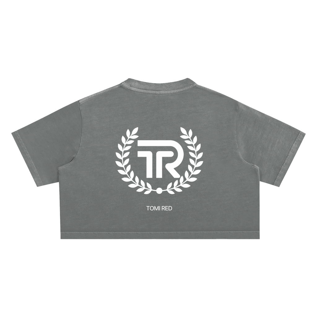 Women's Snow Washed Crop Top