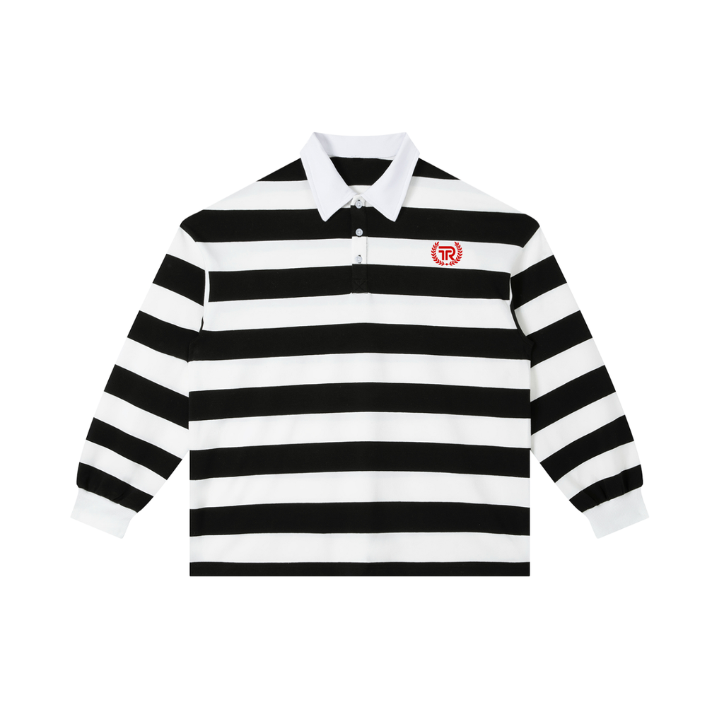 Color Block Stripe  Tomi Polo